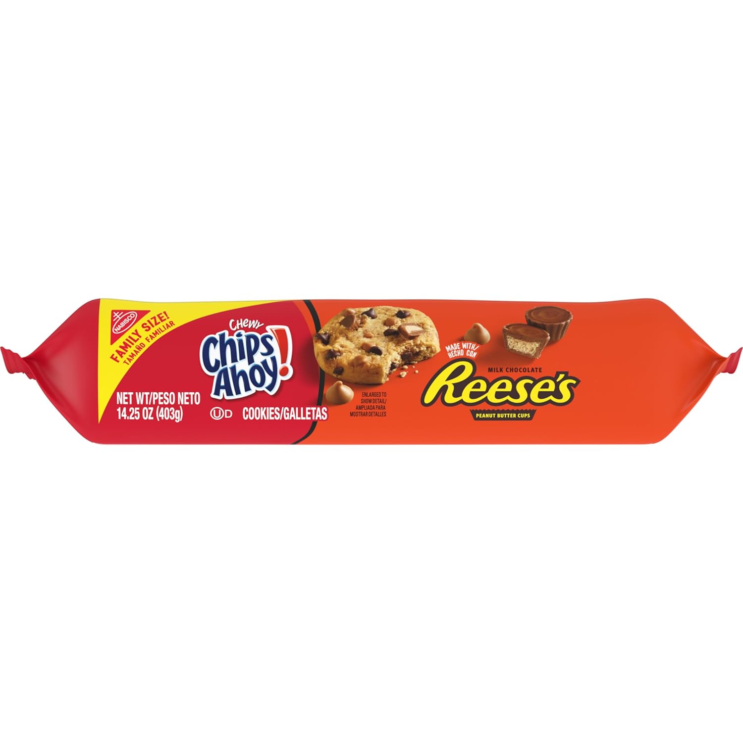 NABISCO CHIPS AHOY! CHIPS AHOY! Original Chocolate Chip Cookies, Party Size, 25.3 oz