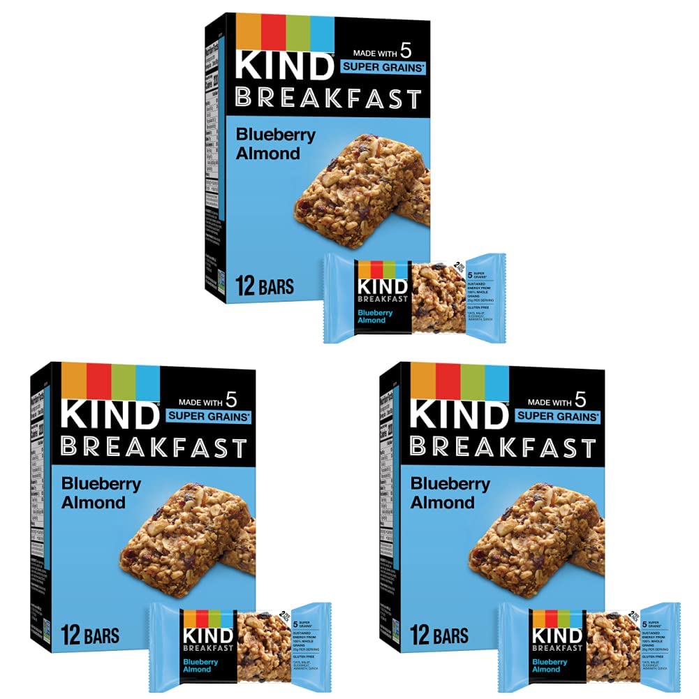 Kind, Bar Protein Breakfast Peanut Butter Banana Dark Chocolate 6 Count, 10.58 Ounce