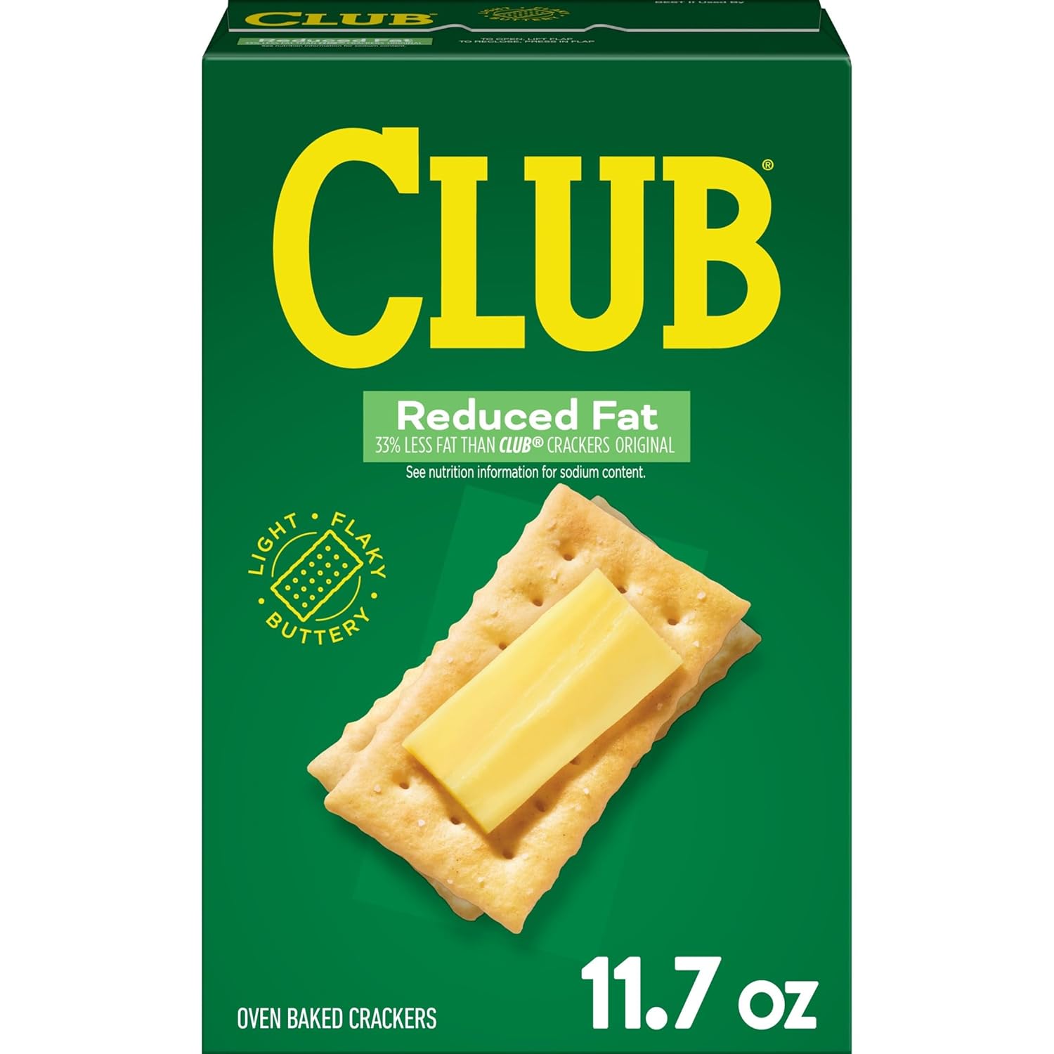 Club Crackers, Lunch Snacks, Snack Crackers, Sweet Hawaiian, 13.7oz Box (1 Box)