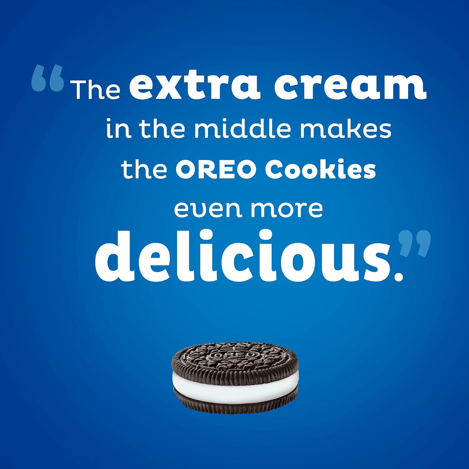 OREO Mega Stuf Chocolate Sandwich Cookies, Party Size, 1 lb 9.35 oz