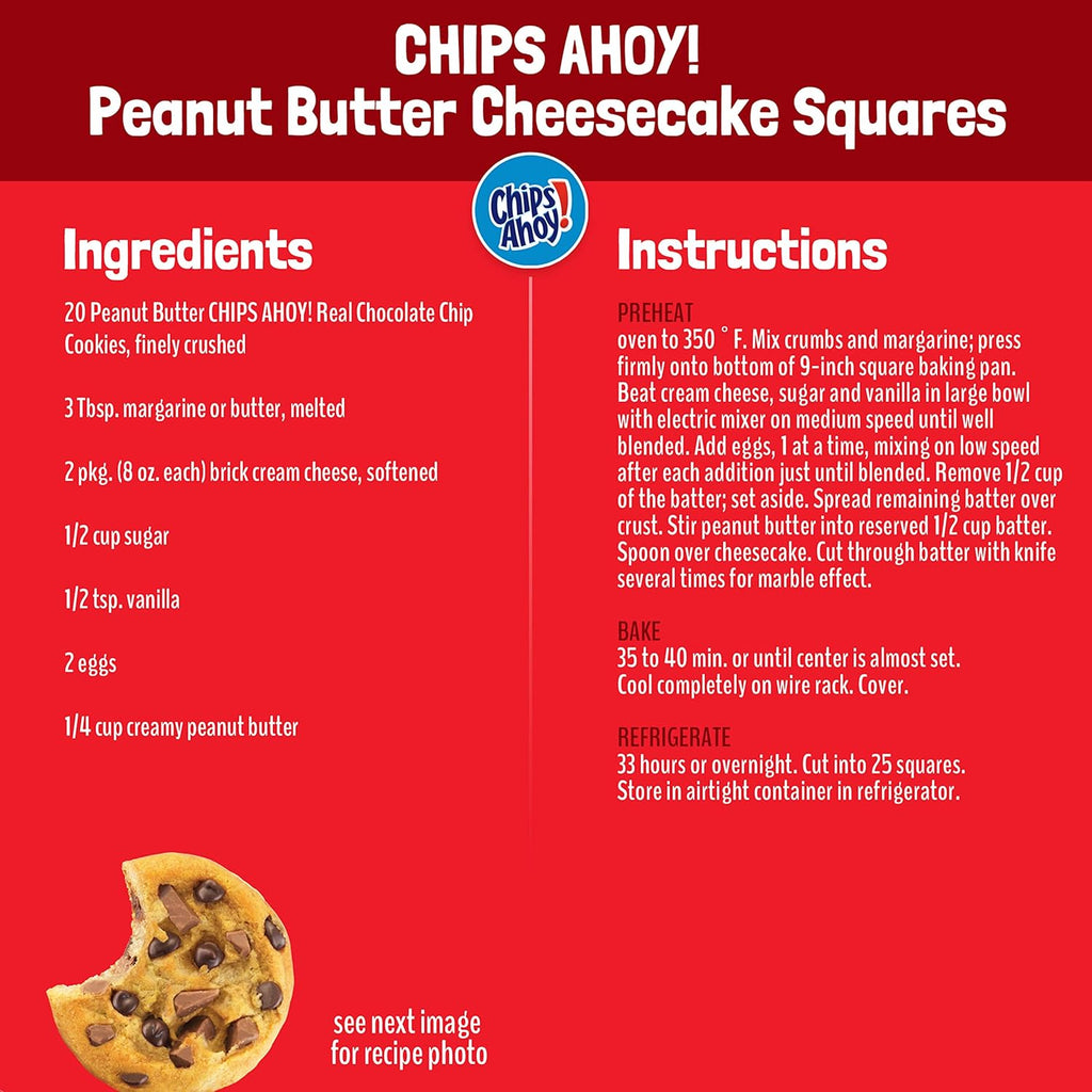 NABISCO CHIPS AHOY! CHIPS AHOY! Original Chocolate Chip Cookies, Party Size, 25.3 oz