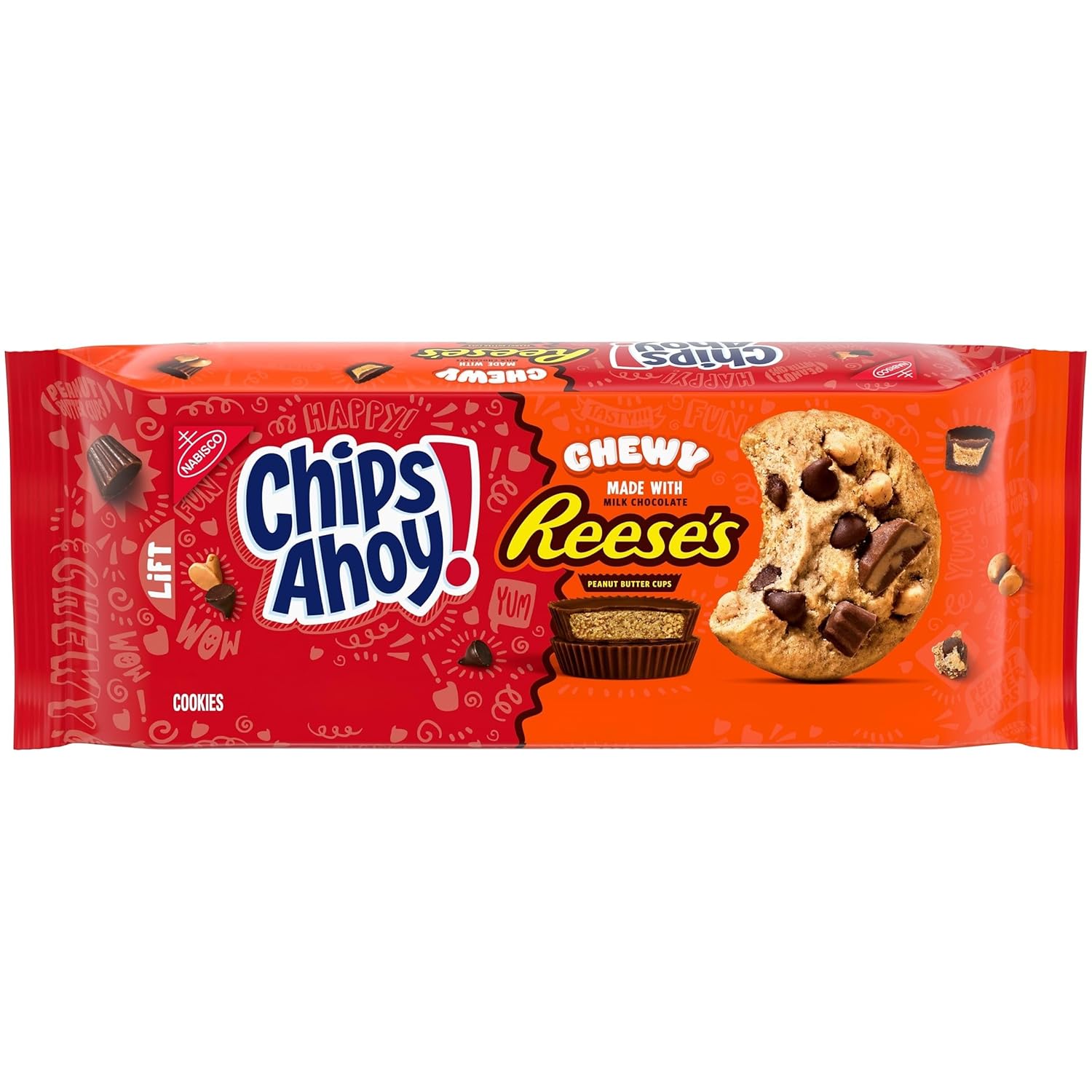 NABISCO CHIPS AHOY! CHIPS AHOY! Original Chocolate Chip Cookies, Party Size, 25.3 oz