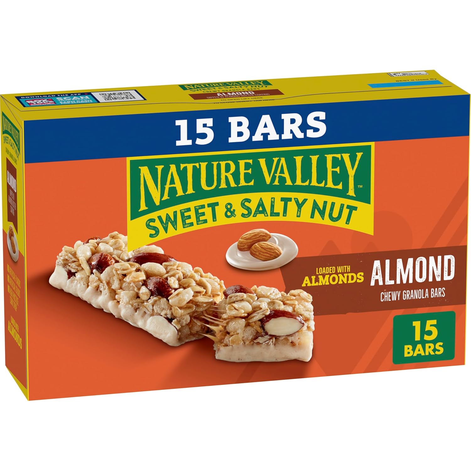 Nature Valley Sweet and Salty Granola Bars, Peanut, 30 Bars, 36 OZ