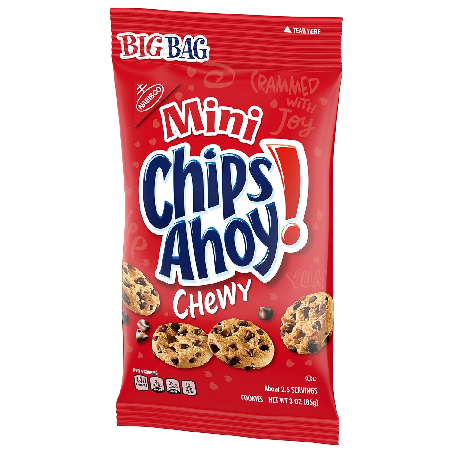 NABISCO CHIPS AHOY! CHIPS AHOY! Original Chocolate Chip Cookies, Party Size, 25.3 oz