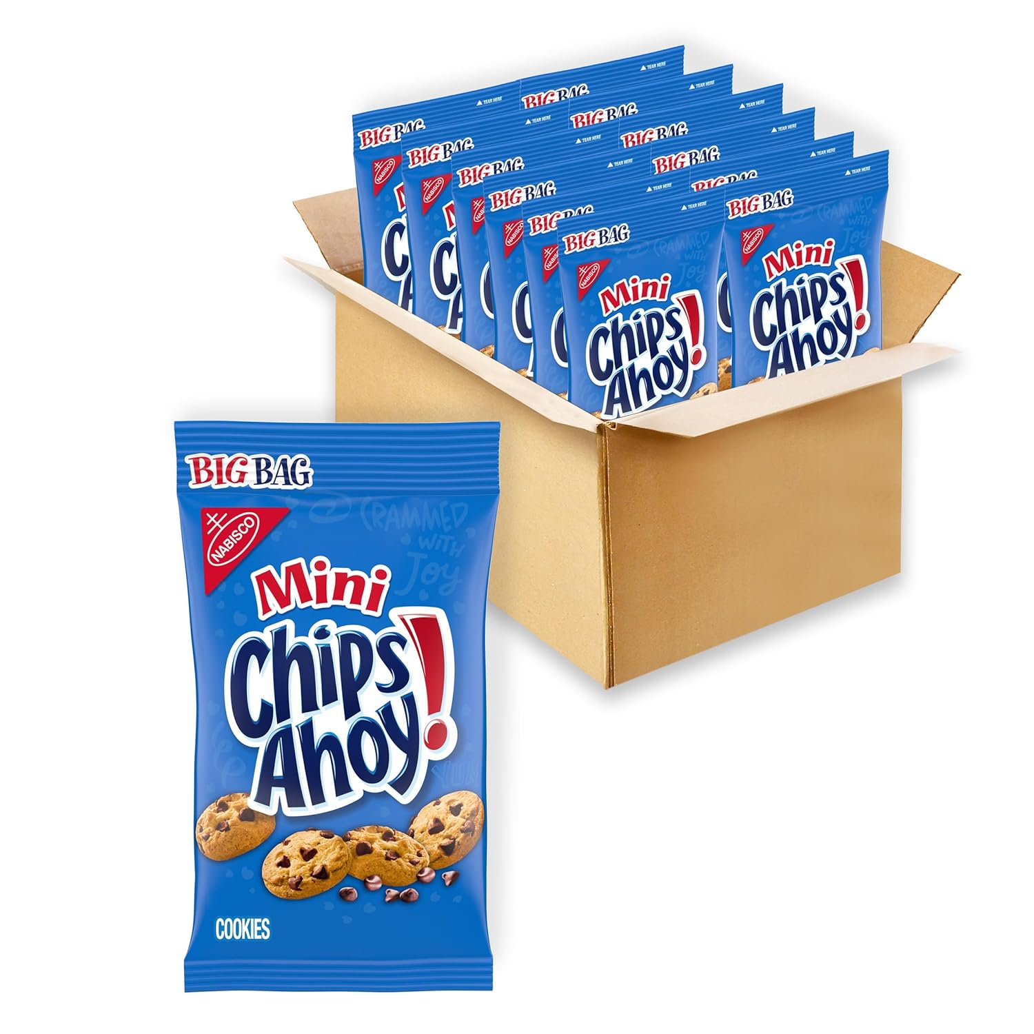 NABISCO CHIPS AHOY! CHIPS AHOY! Original Chocolate Chip Cookies, Party Size, 25.3 oz
