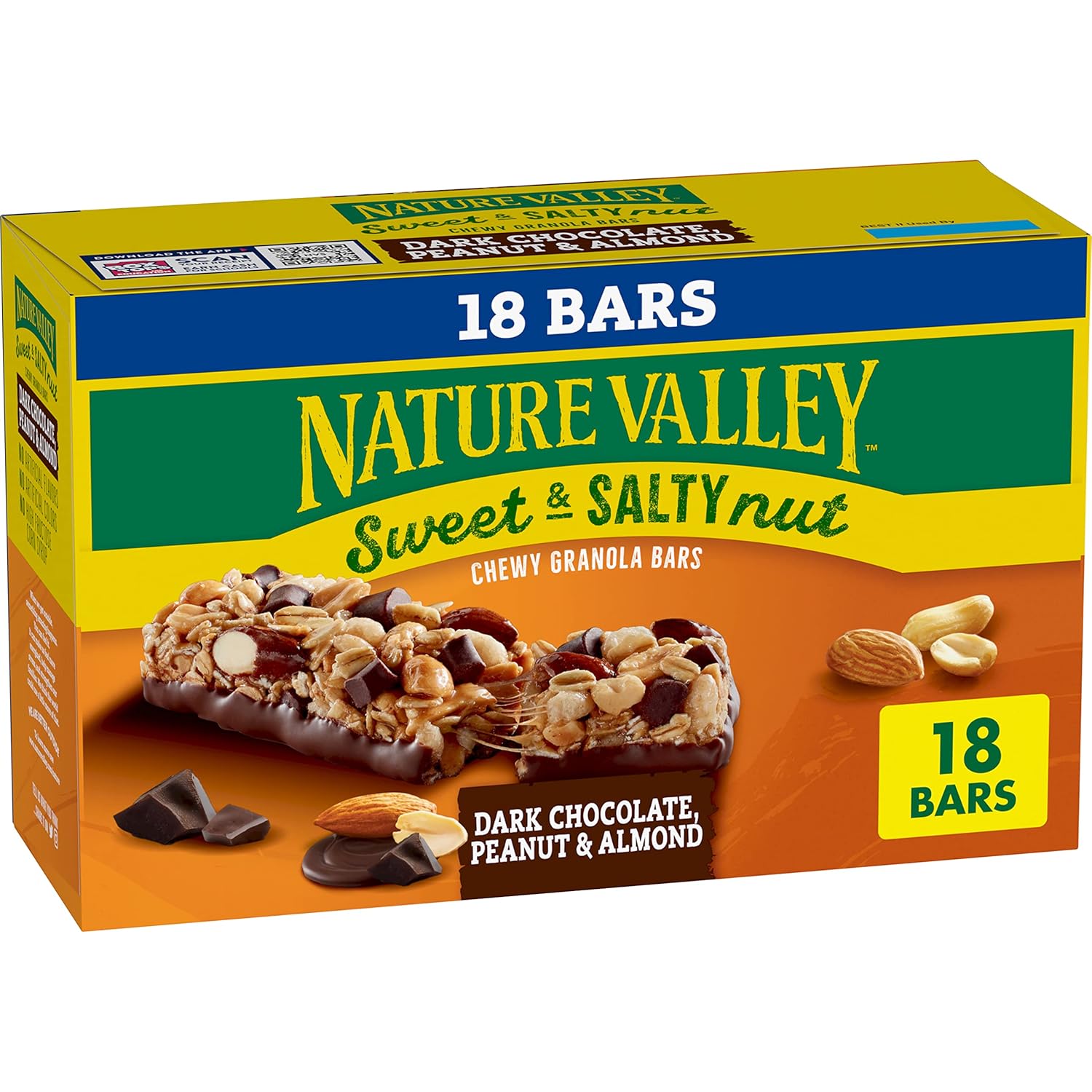 Nature Valley Sweet and Salty Granola Bars, Peanut, 30 Bars, 36 OZ