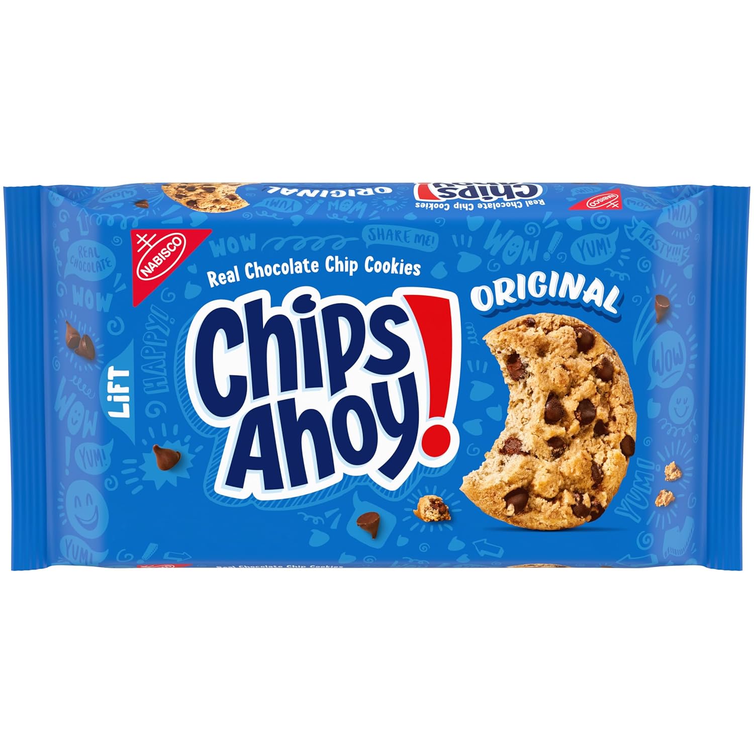 NABISCO CHIPS AHOY! CHIPS AHOY! Original Chocolate Chip Cookies, Party Size, 25.3 oz