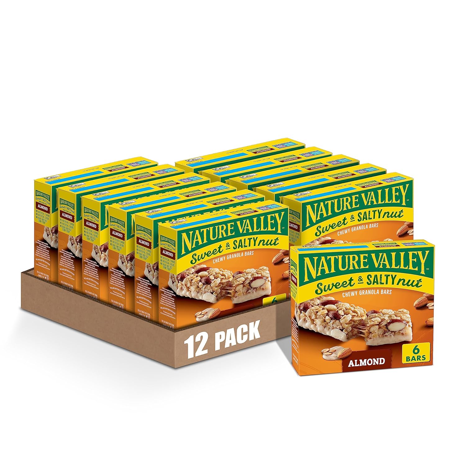 Nature Valley Sweet and Salty Granola Bars, Peanut, 30 Bars, 36 OZ