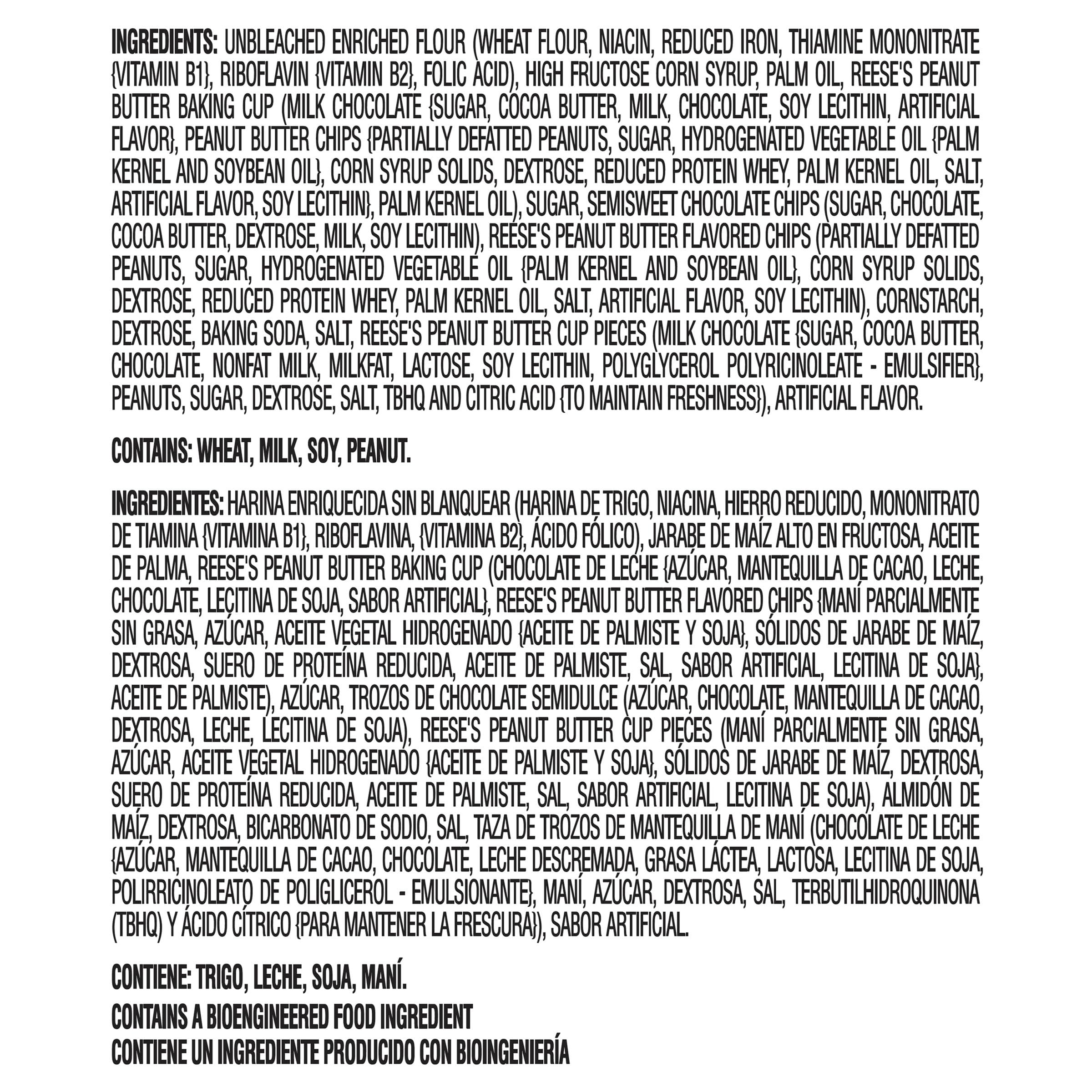 CHIPS AHOY! Galletas masticables con chispas de chocolate con Reese's Peanut Butter Cups, tamaño familiar, 14.25 oz