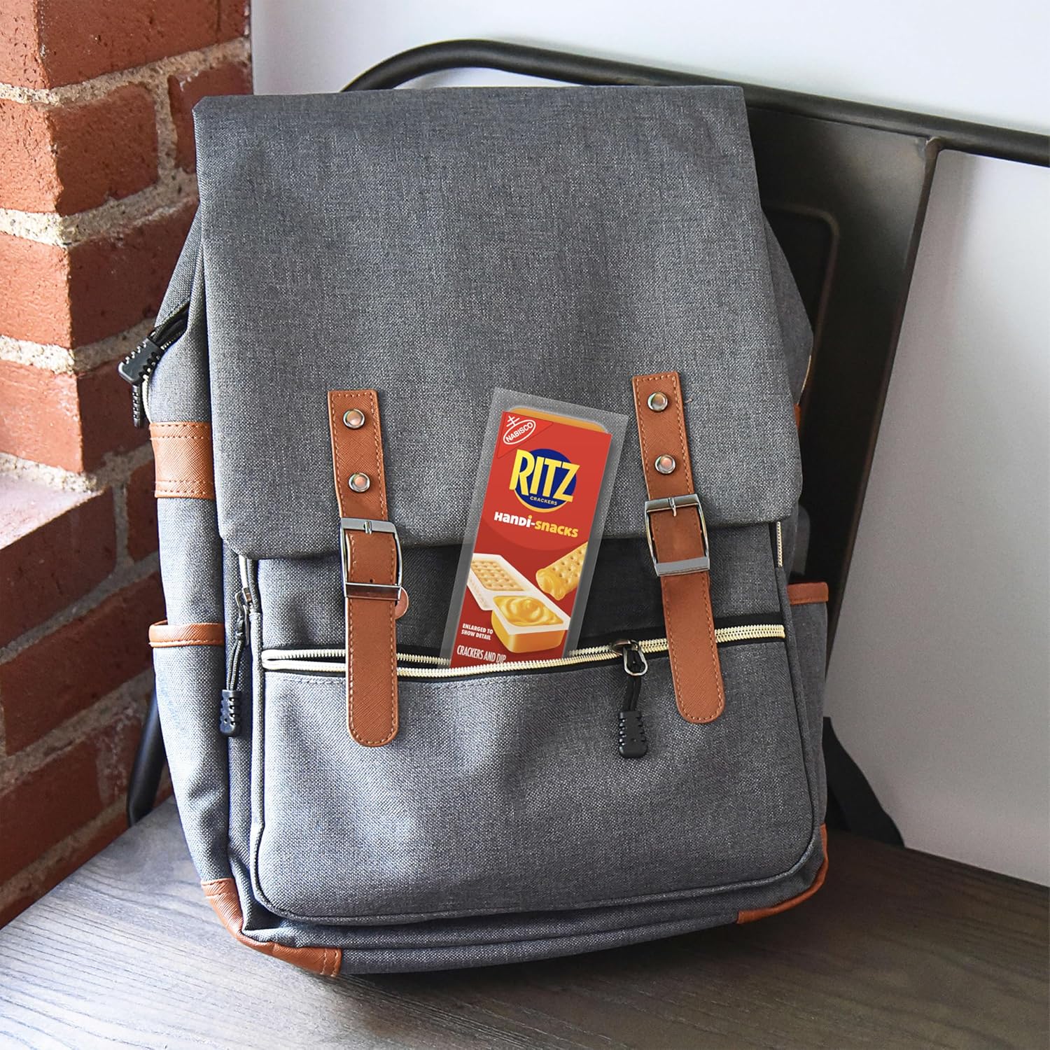 Handi-Snacks RITZ Crackers 'N Cheesy Dip Snack Packs, 20 Snack Packs