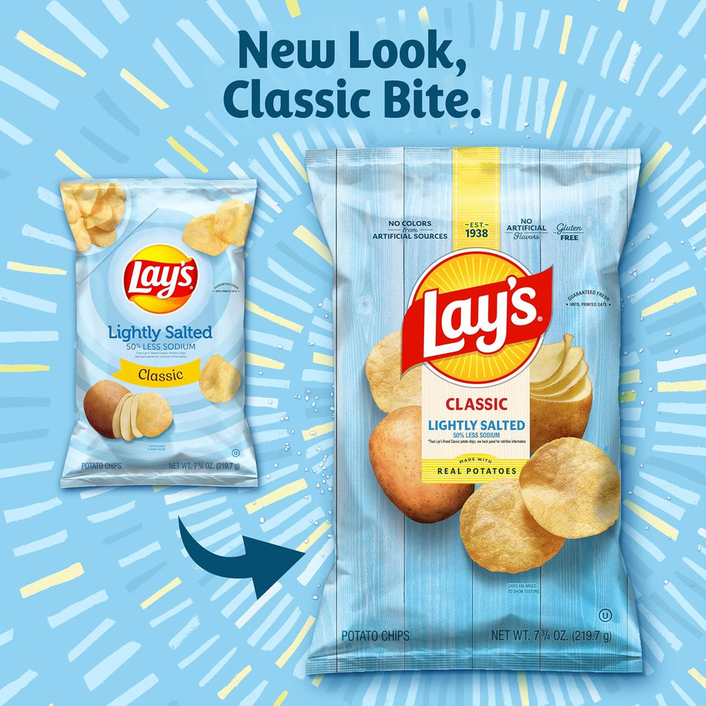 Lay's Lightly Party Size, 12.5 Oz