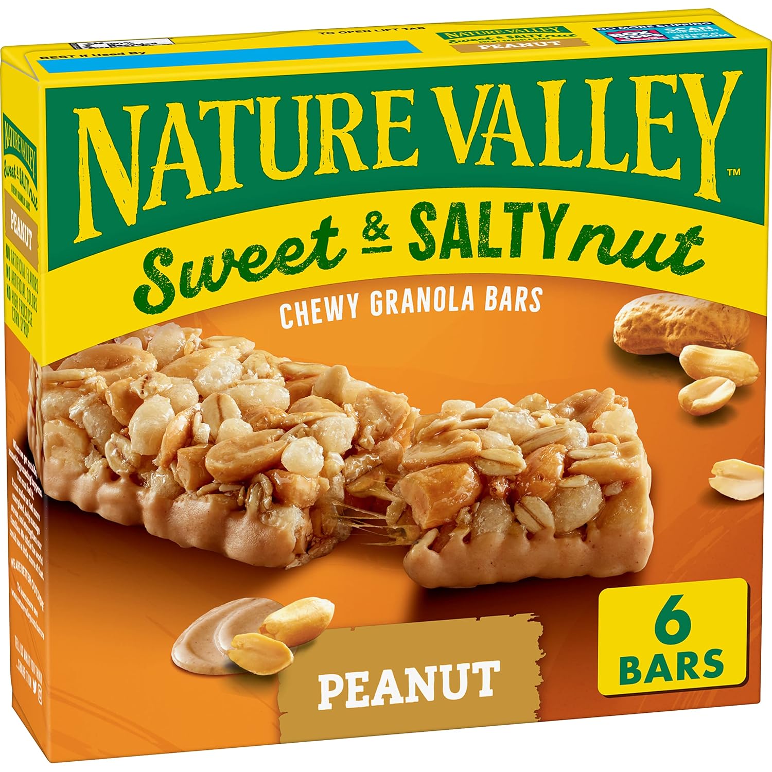 Nature Valley Sweet and Salty Granola Bars, Peanut, 30 Bars, 36 OZ