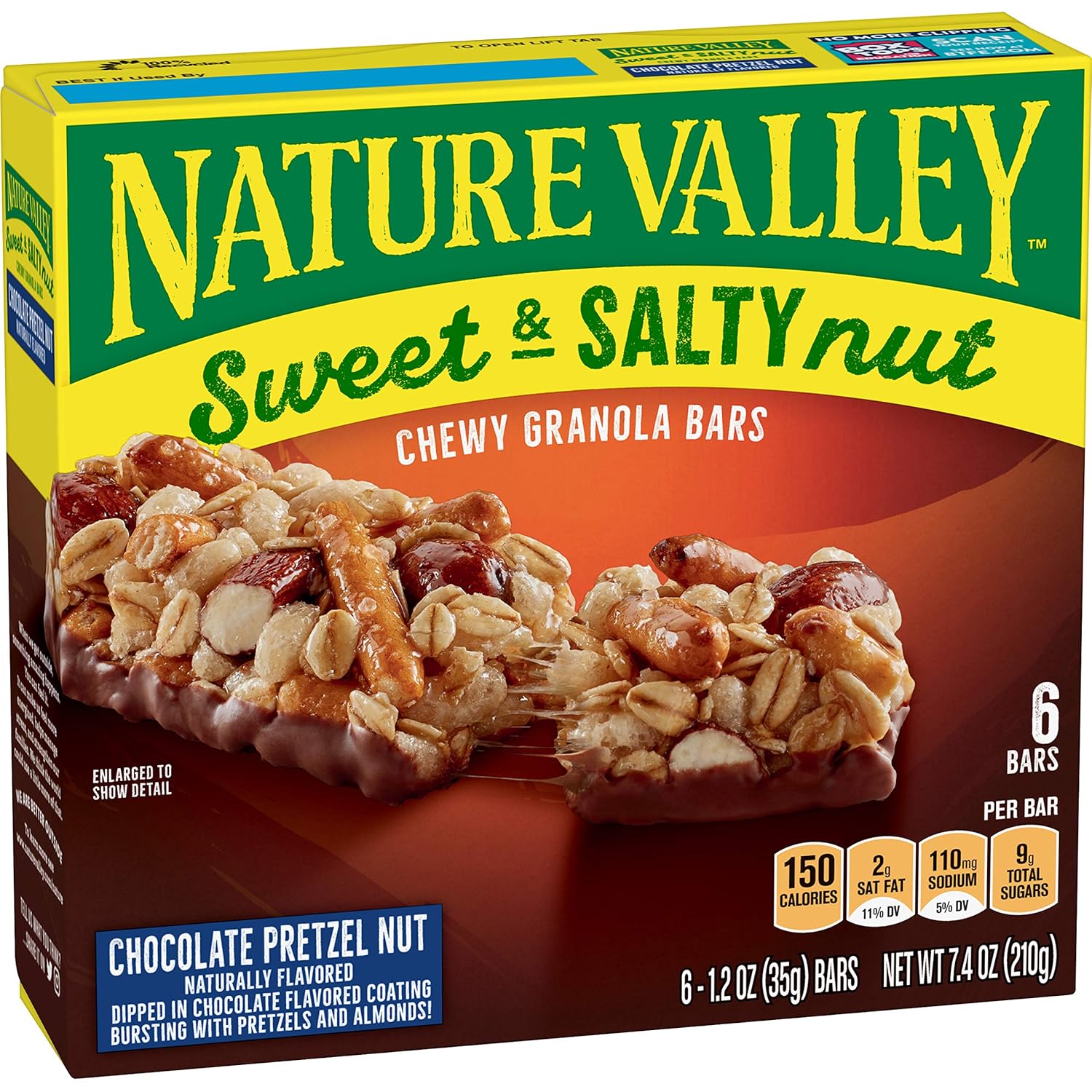 Nature Valley Sweet and Salty Granola Bars, Peanut, 30 Bars, 36 OZ